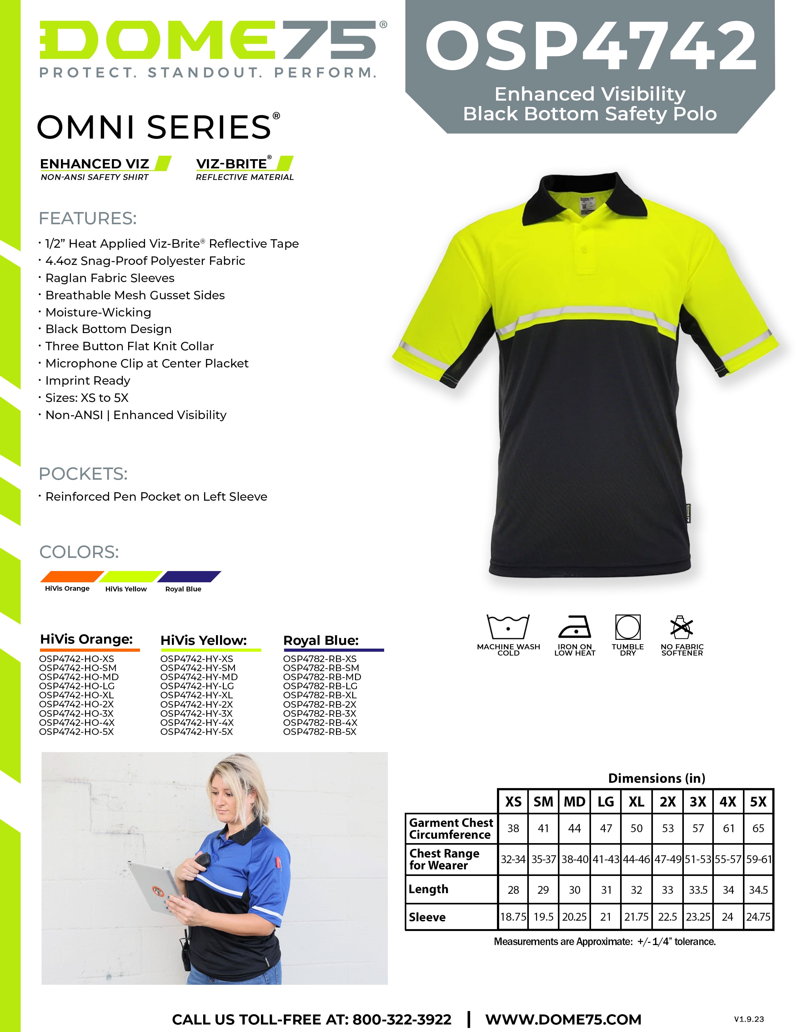 DOME75 OSP4700 Series Polo Sellsheet